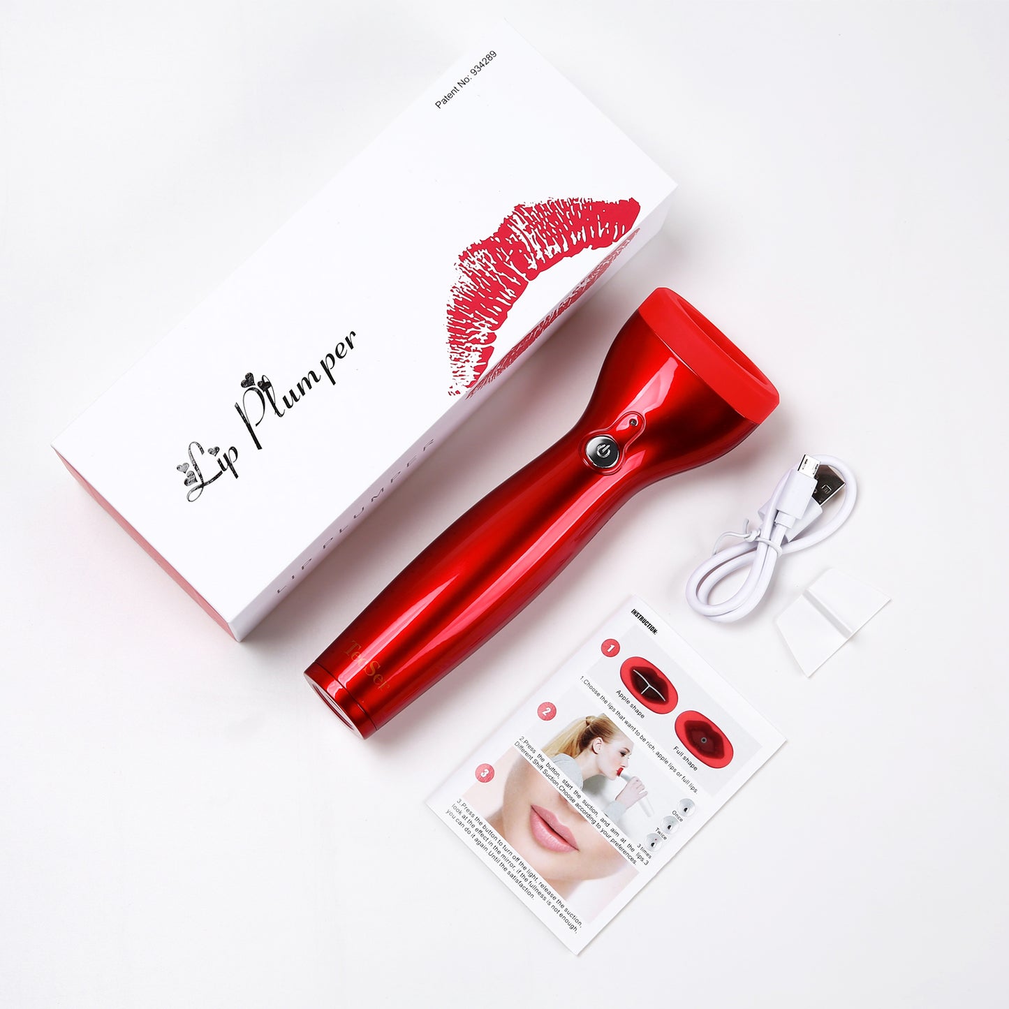 Electric lip plumper automatic lip fuller device 3 level power lip Enhancer