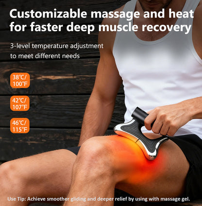 Heated Muscle Scraper Tool –Electric Fascia Knife Massager