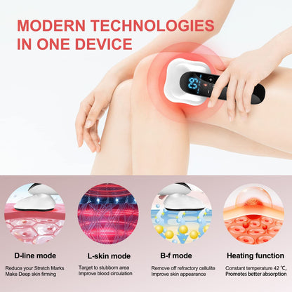 Upgraded Version 4 Massager Heads Cellulite Remover Massager